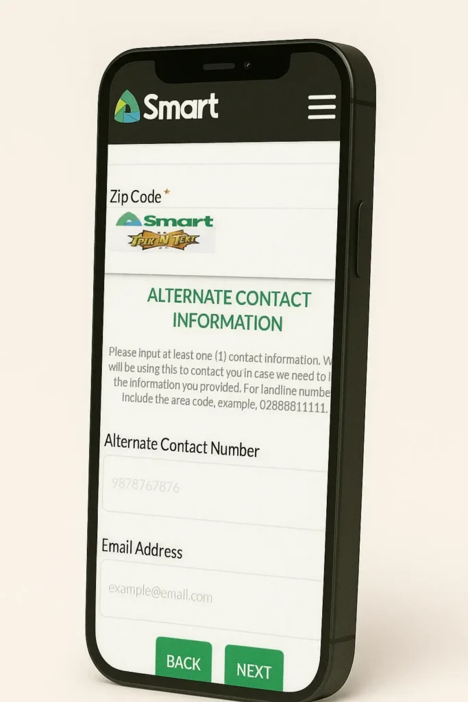 Smart Sim Registration 6